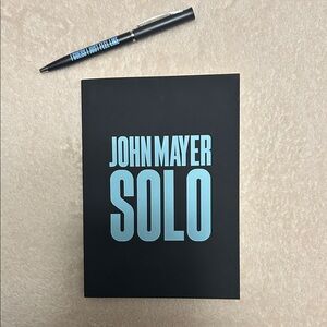 John Mayer Solo Black Notebook